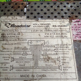 Carcaça Radio Cd Roadstar Rs-3540