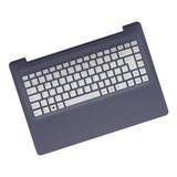 Carcaça Teclado E Touchpad Sony Vaio C14 B0111l Azul Topcase