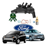 Carcaça Termostática Completa Fiesta Ka Courier Gasolina