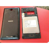 Carcaça Traseira E Tampa Do Sony Xperia C2304 C/ Campainha