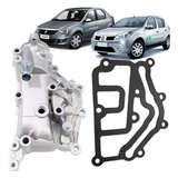 Carcaça Valvula Termostatica Sandero Clio Logan Duster 04/16