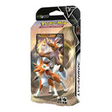 Card Game Pokémon Baralho Batalha V Lycanroc - Copag