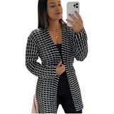Cardigan Blusa Estilo Feminino Casaco Kimono Blogueira