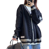 Cardigan Taylor Swift Blusa De Lã Folklore Grosso
