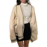 Cardigan Taylor Swift Blusa De Lã Folklore Pronta Entrega