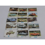 Cards De Carros Da Estrela Raros Lote C/ 15 Veja