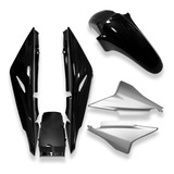 Carenagem Aba Tampa Tanque Honda Titan 150 Sport Preto 