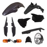 Carenagem Completa Com Farol Para Titan Fan 150 2009 2010 Nf