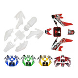 Carenagem Mini Moto Cross Kzuki 100cc 110cc 4 Tempos 