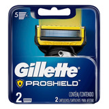 Carga Gillette Aparelho De Barbear Fusion Proshield C/2