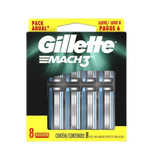 Carga Gillette Mach3 Regular Leve 8 Pague 6