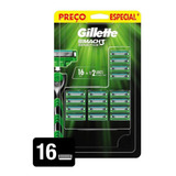 Carga Gillette Mach3 Sensitive C/ 16 Unidades