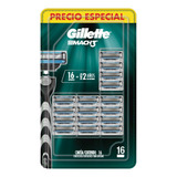 Carga Para Aparelho De Barbear Gillette