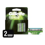 Carga Para Lâmina Gillette Mach3 Sensitive - 2 Unidades
