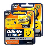 Carga Refil Gillette Fusion Proshield 5 - 4 Cartuchos