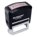 Carimbo Automático Nykon Pago 38x14mm 