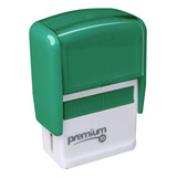 Carimbo Automático Para Dentista Premium 10 Cor Da Tinta Preto Cor Do Exterior Verde