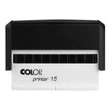 Carimbo Automático Personalizado Premium 15 Cor Da Tinta Preto Cor Do Exterior Preto