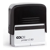Carimbo Automático Printer50 Marca Personalizado Cor