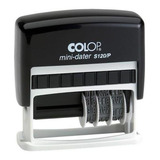 Carimbo Datador Colop Mini S 120/p - 10x25 Mm