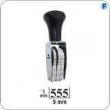 Carimbo Numerador 5mm 4 Dígitos - (5504) Cor Da Tinta Não Se Aplica Cor Do Exterior Não Se Aplica
