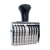 Carimbo Numerador Manual 10 Fitas - Letras De 5mm