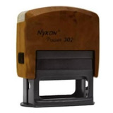 Carimbo Personalizado Nykon 14x38mm Tinta Preta