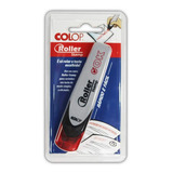 Carimbo Roller Stamp Com A Palavra Ok Em Vermelho