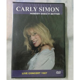 Carly Simon Nobody Does Better Live Concert 1987 Dvd Lacrado