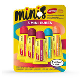 Carmex Kit Mini Lip Balm Hidratante Labial Com 5 Sabores