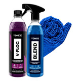 Carnauba Blend Spray Vonixx + Shampoo Automotivo V-floc 500m
