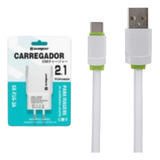 Carregador 2 Metros Para Samsung Galaxy A12 Cabo E Fonte