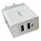 Carregador Anker Parede 24w Powerport 2x Usb Power Iq 2.0 Br