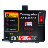 Carregador Bateria 12v Inteligente Flutuante Carro