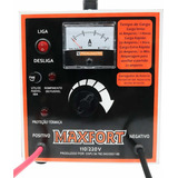 Carregador Bateria Automotivo 50a/12v Aux. Partida Maxfort