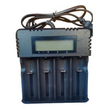 Carregador Bateria Quadruplo Lcd 18650 -16340-14500- 26650 