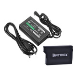 Carregador Bivolt Compatível + Bateria Para Psp 2000 E 3000