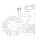 Carregador Cabo Dados Tipo C Typec Usb 2.4a Sumexr N Enrola