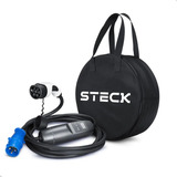 Carregador Carro Elétrico Portáti Wallbox 220v 32a 7kw Steck