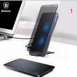 Carregador Celular Qi Wireless iPhone 8 X Samsung Galaxy S8