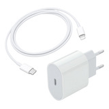 Carregador Compatível Lightning Turbo Fonte Usb-c 20w Bivolt