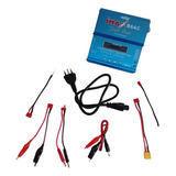 Carregador De Bateria Lipo Balanceador De Carga/descarga B6 Voltagem De Entrada 12