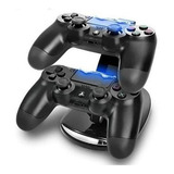 Carregador De Controle Ps4 Dualshock Joystick Duplo