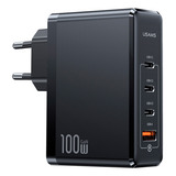 Carregador De Mesa Usams Portas Usb A/c Máx. 100w
