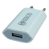 Carregador De Parede Compacto Usb 1.2a Hrebos Hs-102