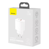 Carregador De Parede Tipo C + Usb Qc 3.0 Pd 20w Turbo