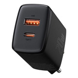 Carregador De Parede Usb + Tipo C Qc 3.0 Pd 20w Turbo Baseus