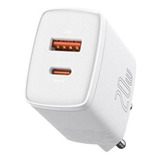 Carregador De Parede Usb + Tipo C Qc 3.0 Pd 20w Turbo