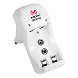 Carregador De Pilhas Aa/aaa/9v Auto Stop Mox Super Rápido