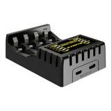 Carregador De Pilhas Inteligente Usb P/